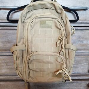 Rugged Tan Backpack for Men